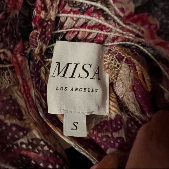 NWT Misa Los Angeles Saint Mini Dress in Augusta Batik - Picture 4 of 5